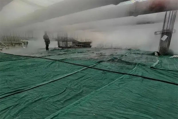 “蒸科技”首次亮相濟南地鐵，冬季混凝土砂漿低溫施工也不怕！